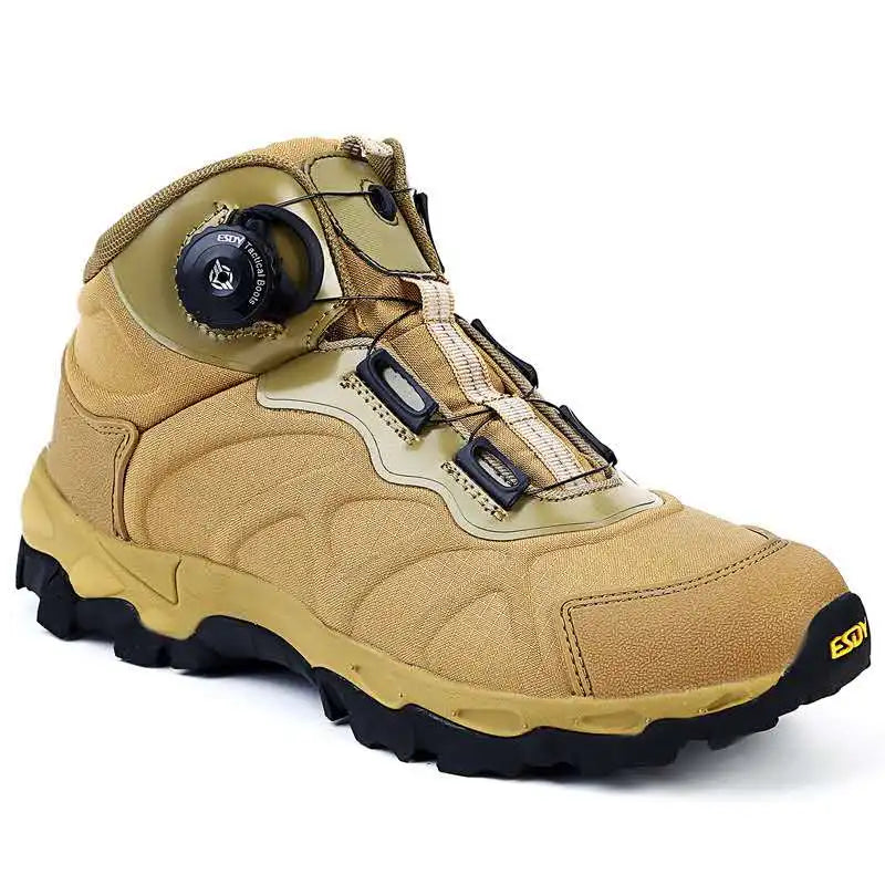 ESDY Summer Lightweight Tactical Training Boots Quick Reaction Outdoor Camping Hiking Hunting Shoes Durable Polyester Mesh EVA