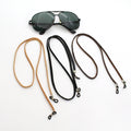 Eyeglass Sunglasses PU Leather Sunglasses Lanyard Non-slip Cord Strap Dual-purpose Anti Loss Hanging Chain Ropes MegaBDM