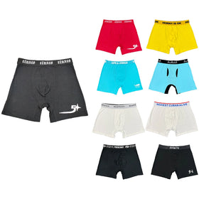 Factory Supply Directly Men's Cotton Boxer Briefs Comfortable Custom Solid Knitted Soft Waist for Men Underwear Plus Size