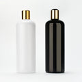 Free Samples PET Colored Shampoo Plastic Bottle 100ml 150ml 200ml 250ml 300ml 500ml with Plastic Gold Disc Lid