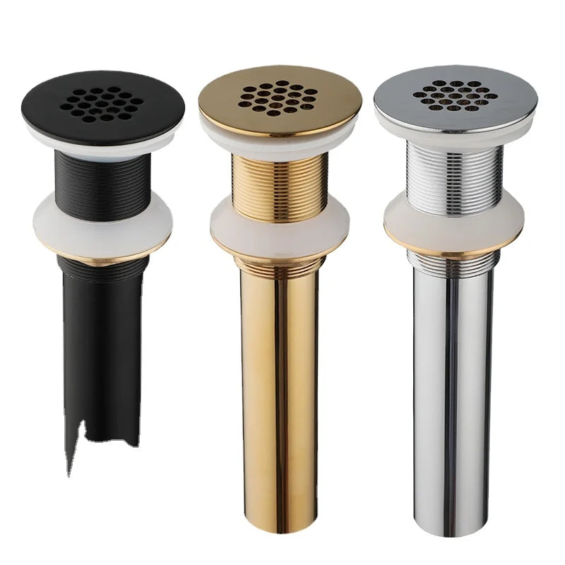 SS304 Modern Design Push Down Pop-up Drain Click Clack Basin Waste Sink Stopper for Kitchen Application