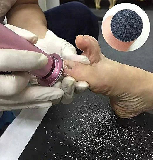 Personal Care Product 500rpm Electronic Foot File Pedicure MachineRemoves DryCoarse Skin & Calluses on Heel MegaBDM