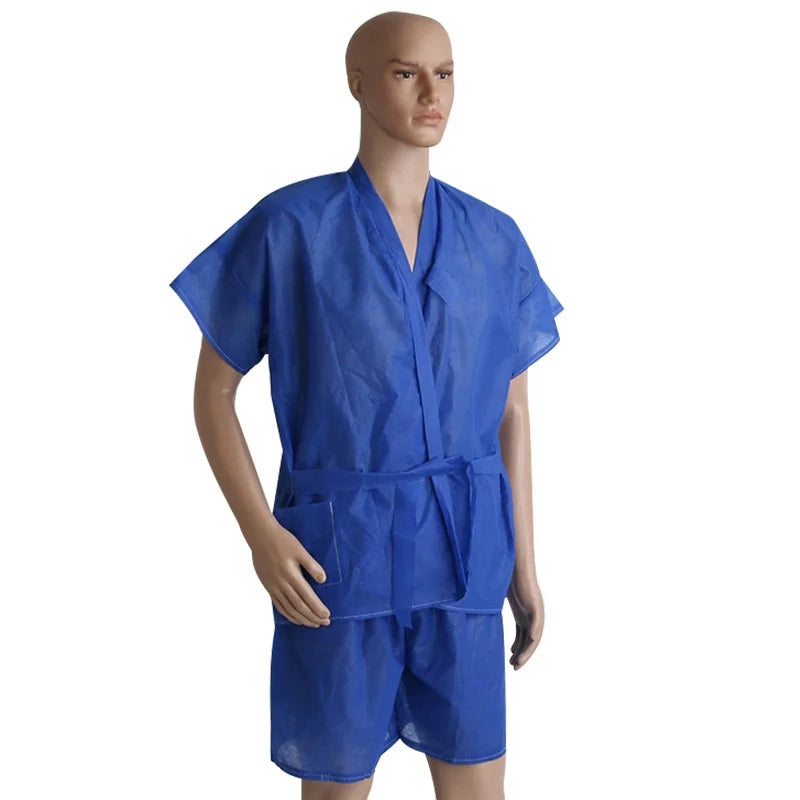 Professional Salon Mens Blue Shorts Made of Nonwoven for Massagetreatments or Spray Tan Services Spa Sauna