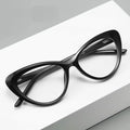 New Design Fashion Optical Frames Cat Eyes Frames Tr90 Anti Blue Light Glasses Women in Stock