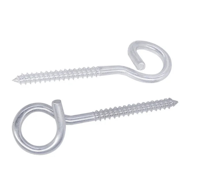 M10M12Heavy Duty Eyelets Eye Hook Screw Safety Swinging Hooks Self Tapping Screwsfor Indoor Ceiling Mount