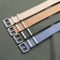 Vintage Simple Breathable Luxury Fashion Canvas Watch Strap Beige Waterproof 18mm 20mm 22mm 24mm Yunse CV-029