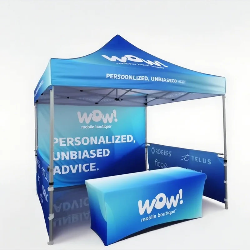 Factory Custom Logo 3x3m Trade Show Tent Outdoor Pop up 10x10 ft Advertising Canopy Event Tents Aluminium Frame Free Design