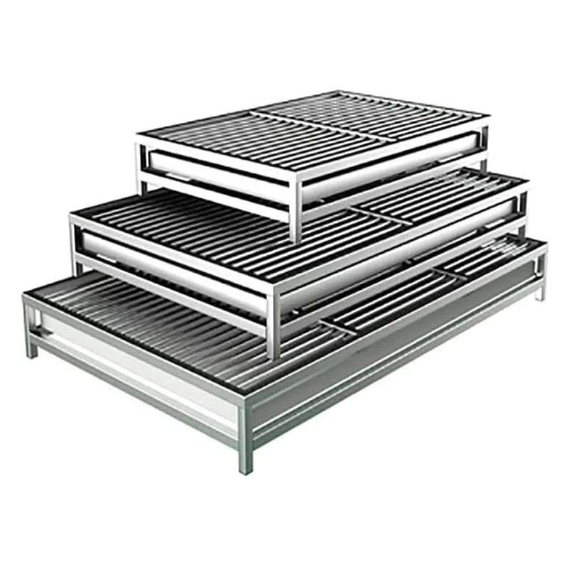 Stainless Steel Dog Toilet Removable Tray Household Anti-Skid Large-Capacity Grid Double-Layer Design Pet Toilet Training Tray MegaBDM