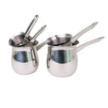 18/10 Gauge Stainless Steel Turkish Coffee Decanter Espresso Decanter Barista Coffee Decanter Pitcher