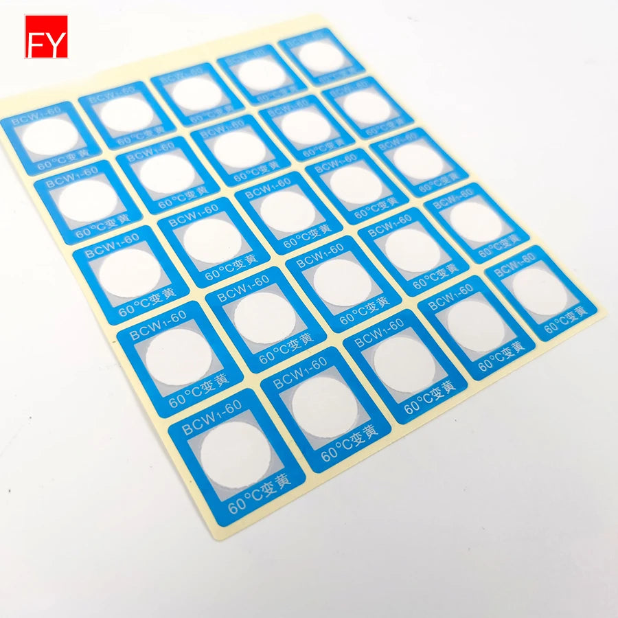Labels Indicators Sublimation Paper Changing Color Forehead Variable Stickers Temperature Label 250F Sticker Thermometer