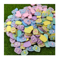 100Pcs New Cute Resin 21*30mm Cartoon Bowknot Rabbit Flat Back Fit Phone Deco Parts Embellishments for Hair Bows Accessor