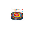 1000 Pieces Bulk Domino suit Wooden Blocks 10 Colors Racing Game Kids Educational Toy Birthday Party with Storage Bag