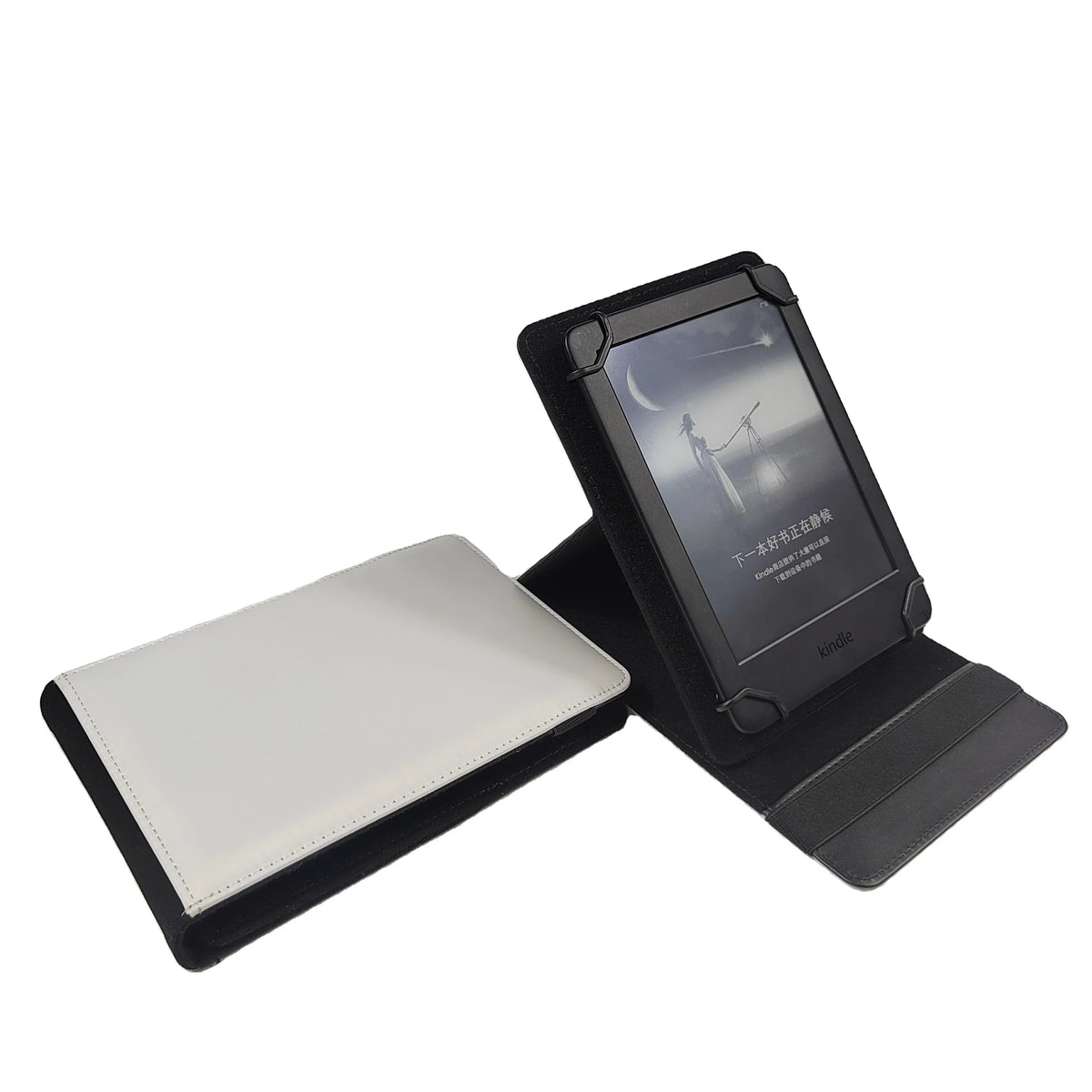 Sublimation Blank PU Leather Tablet and Kindle E-book Reader Covers With Stand