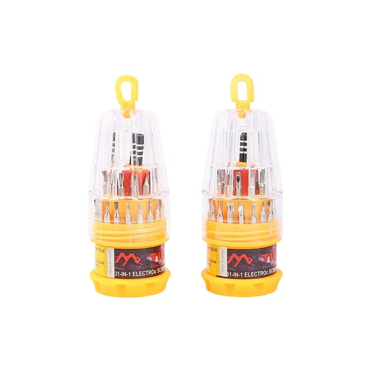 31 in 1 Medium Packing Screwdriver Set Mini Precision Mobile Phone Repair Tools Kit Magnetic Screwdriver Set