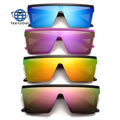 Teenyoun Trendy Mens Sunglasses Woman Sun Glasses Mirror Big Square Designer Ladies Luxury Sunglasses Custom 2024 Wholesale