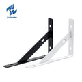 Zuo Gang 2 PCS 6 Inch to 12 Inch Wholesale Metal Brackets for Wood Speaker Wall Shelf Mount Bracket L Bracket for Wood Shelves