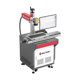 Mactron Plastic Keyboard Fiber Laser Marking Machine with Laser Marking XY Table Price