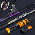 Wholesale SIC Roller Guide Deep Sea Fishing Boat Rod Straight Butt High Carbon Tuna Shark Trolling Fishing Rod
