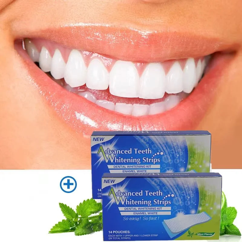 Daily Use Residue-Free Teeth Whitening Strips Smile Confidently Product