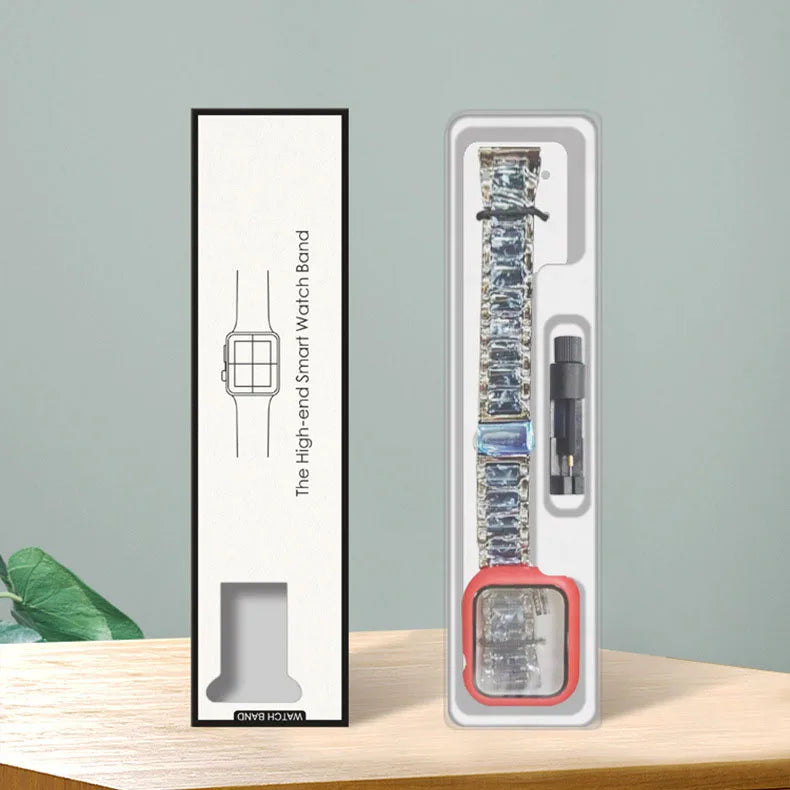 OEM/ODM Luxury Custom Logo High-end Watch Strap Paper Package Box Wristband Packing Boxes for Smart Watch Band