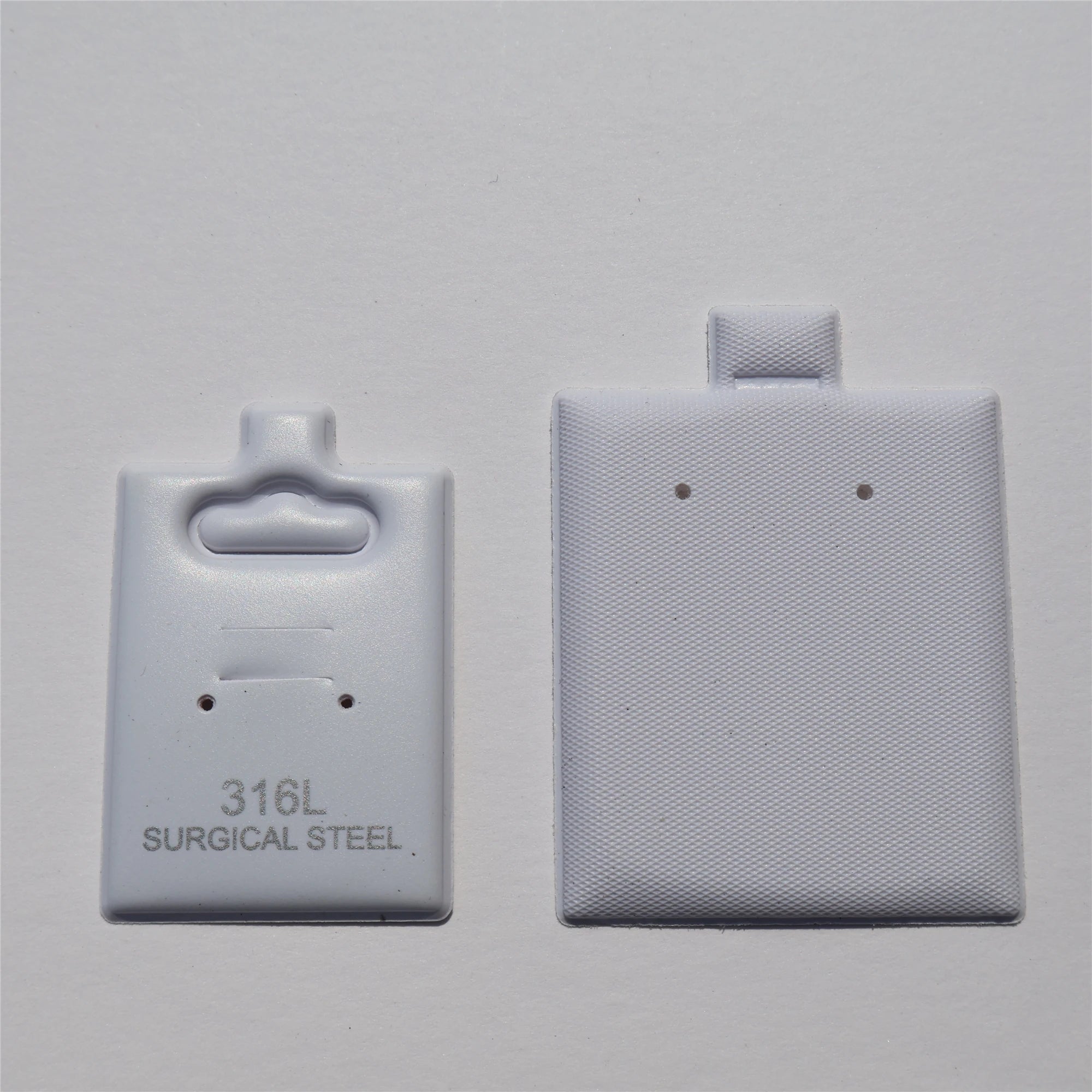 Modern Puff Ear Card Silver Jewelry Anti Tarnish Earrings with Elegant Bridal Office Gift Box