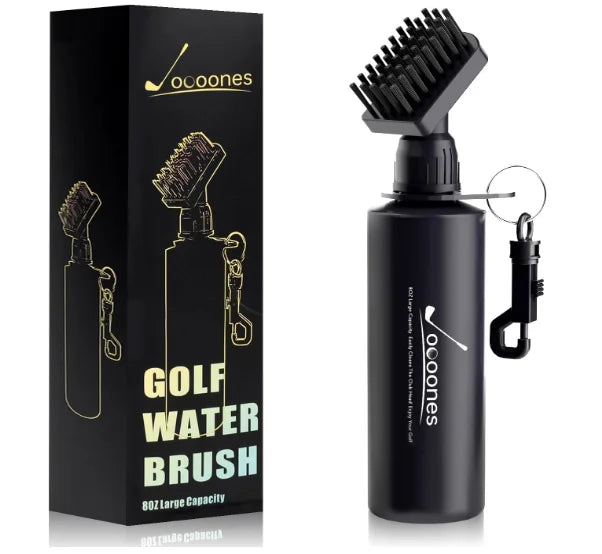 Customized Golf Club Cleaner Brush with Squeeze Water Bottle Convenient Outdoor Water Brush