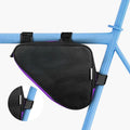 Outdoor Travel Waterproof Durable Polyester Large Capacity Road Bike Riding Cycle Pouch Bicycle Front Tube Triangle Frame Bag