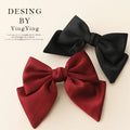 Wholesale New Arrival Big Size Barrettes Women Girls Hair Accessories Hairpin Korean Polyester Fabric Ponytail Hair Clips