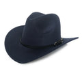 Wholesale West Cowboy Hat Men Lady Felt Cowboy Hats