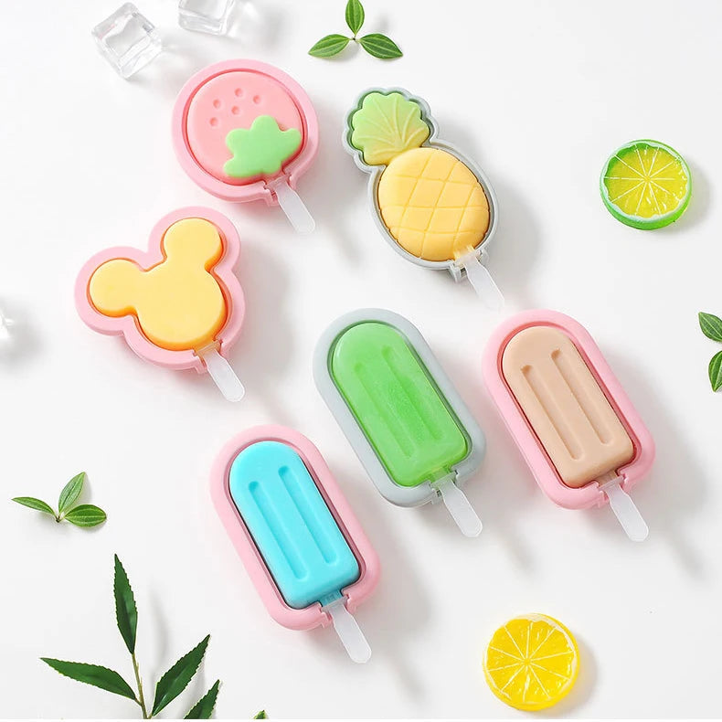 Eco-Friendly Household Ice Cream Silicone Mold