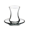 New Design Fashion clear Glass Tea Cup Thin Waist Cup