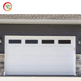 Wholesale Huanshan Sectional Modern Design Automatic Steel Polymer Finished Garage Door Electric Side Opening Good Price Home