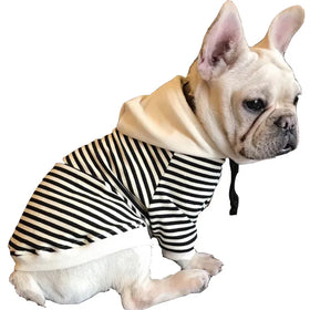 Wholesale New Trend Striped Dog Hoodie Pet Clothes Dog Jumper