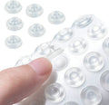 12.7x5.1mm Tiny Cabinet Door Bumpers Self Adhesive Bumpers Thin Pads Sound Dampening Clear Self Adhesive Silicone Pad Sticker