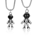 Stainless Steel Jewelry Robot Original Astronaut Pendant Charm Men and Women Necklaces Chains
