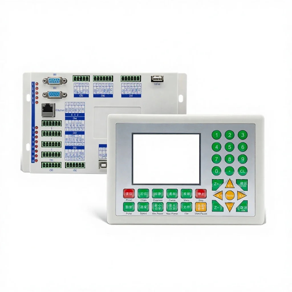 New Ruida Non-Metal Automatic Heightening Laser Cutting Engraving Control System RDC6332NM 3-Axis 2-Channel