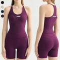 Custom Women's Summer Sports Tank Top Quick Drying Sleeveless Gym Workout Shirts Breathable Racer Back Fitness Wear Yoga Tops