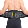 Lower Back Straightener Brace Waist Belt Support Fitness Adjustable Support Straps Breathable Mesh Design