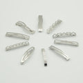 Various Filigree Bars Snap Hair Barrettes Metal Hairclips Bobby Hairpins Plain Hair Slides for DIY Kids Hair Accessories