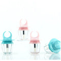 8ml in Stock Cute Liptint Tube Pacifier Ring Shape Big Brush Empty Candy Lip Gloss Tubes