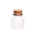 20ml 30ml 50ml 65ml Hangzhou Hot Sale Round Clear Transparent Glass Wishing Bottle with Cork
