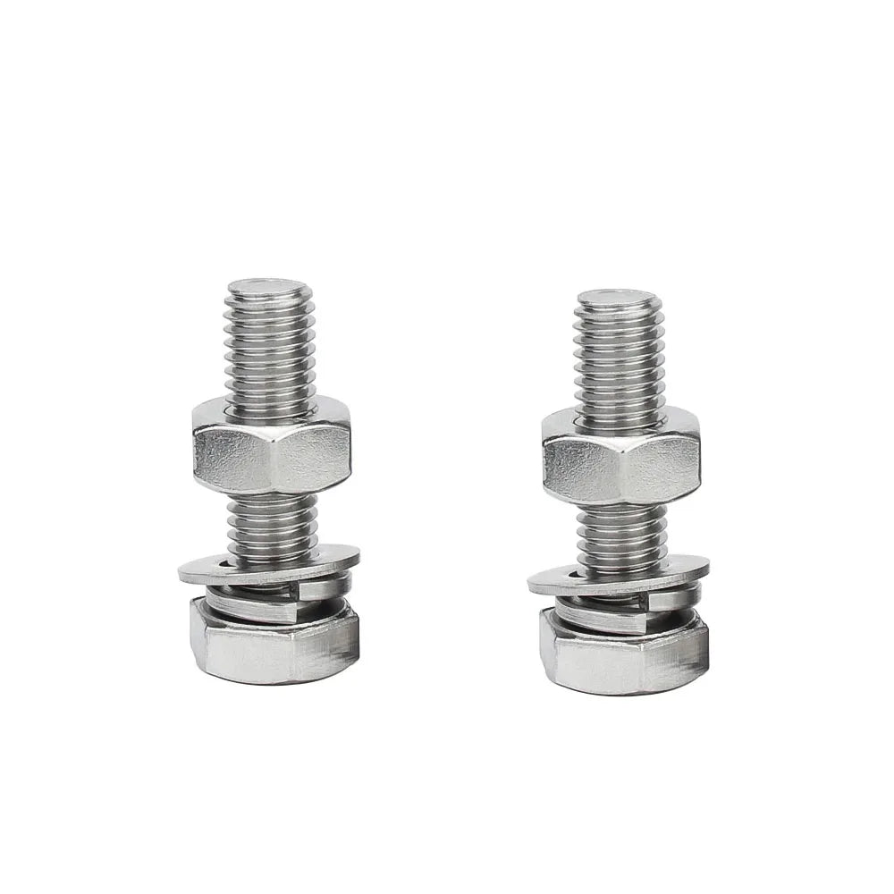 Custom Stainless Steel Nuts Bolts Manufacturing CNC Machining ISO9001 Certified Plain Finish Onsite Engineer Service for