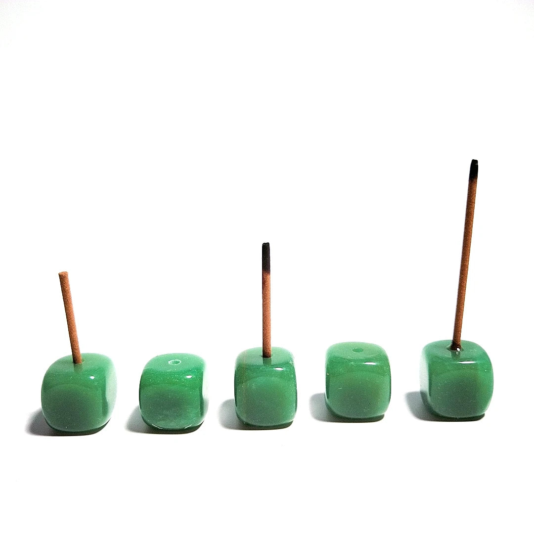HUIYING Crystal Green Aventurine incense holder crystal for gift gift