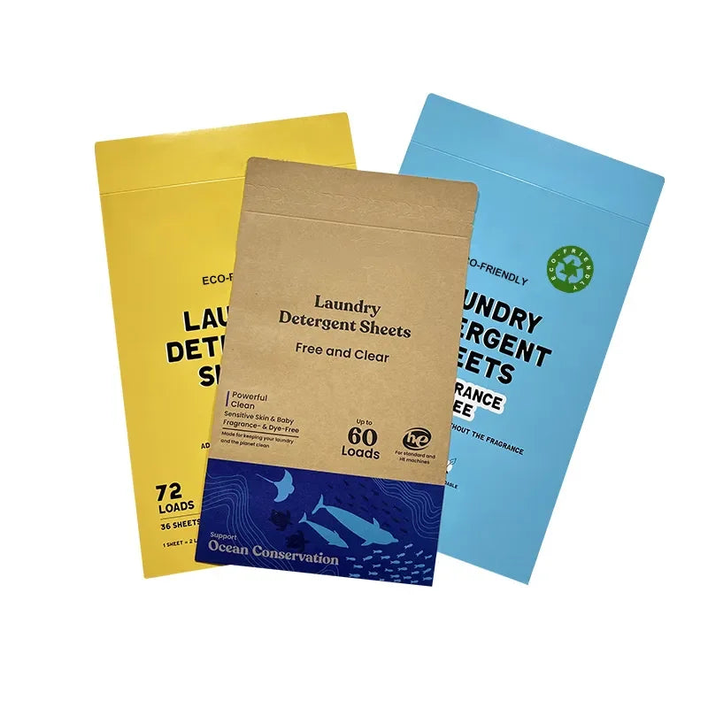 High-Efficiency Cleaning Laundry Tablets Concentrated Washing Powder Underwear Detergent Sheets
