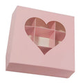 Hot-selling Square Partitioned  Matte Laminated Art Paper Food Boxes for Dried Fruits and Nuts