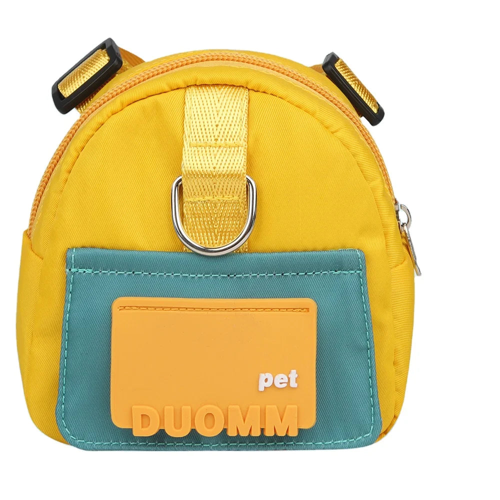 Hot Wholesale Pet Dog Duffel Bag with Leash Outdoor Travel Pet Dog Snacks Backpacks