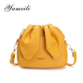 2020 New Fashion Small Handbags Chain Shoulder Wide Strap PU Leather Crossbody Messenger Bags
