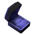 Stock Black LED Ring Box-Luxury Jewelry Packaging  Same Can Customized Your Logo
