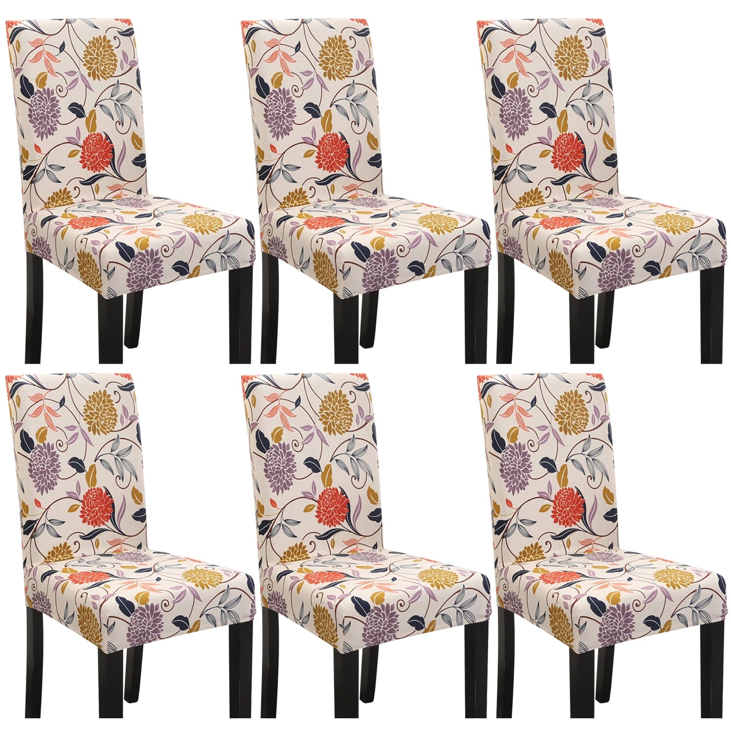 Reador Wholesale Durable Reusable Comfortable Stretch Spandex/Polyester Dining Chair Cover Customized Color & Size for Weddings