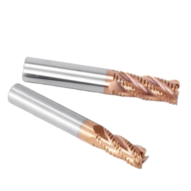 CHENGZHEN HRC55 4-Flute Roughing End Mill AlTiN Coated - High Precision â‰¤0.005mm CNC Router Bits RoHS Certified